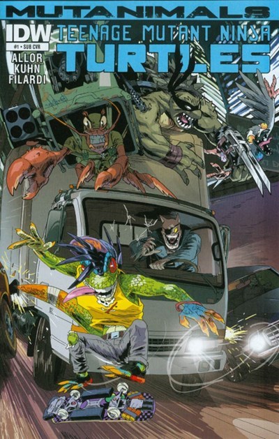 TEENAGE MUTANT NINJA TURTLES: MUTANIMALS #1-SUB