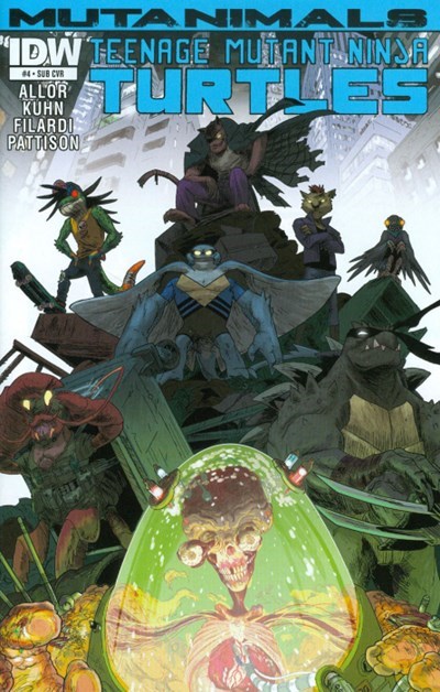 TEENAGE MUTANT NINJA TURTLES: MUTANIMALS #4-SUB