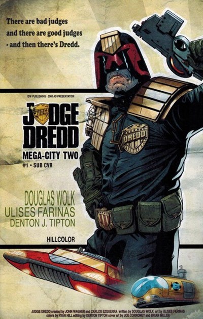 JUDGE DREDD: MEGA-CITY TWO #1-SUB