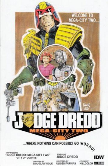 JUDGE DREDD: MEGA-CITY TWO #4-SUB