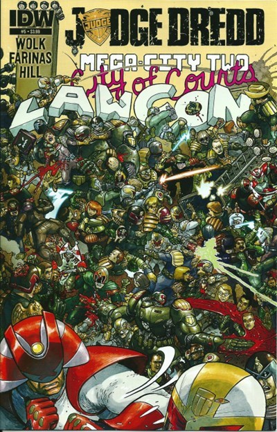 JUDGE DREDD: MEGA-CITY TWO #5