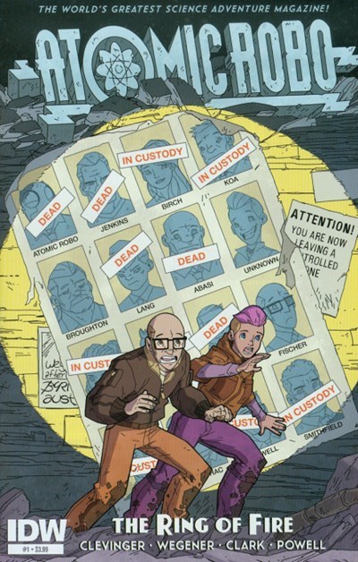 ATOMIC ROBO AND THE RING OF FIRE #1