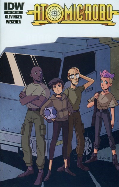 ATOMIC ROBO AND THE RING OF FIRE #1B