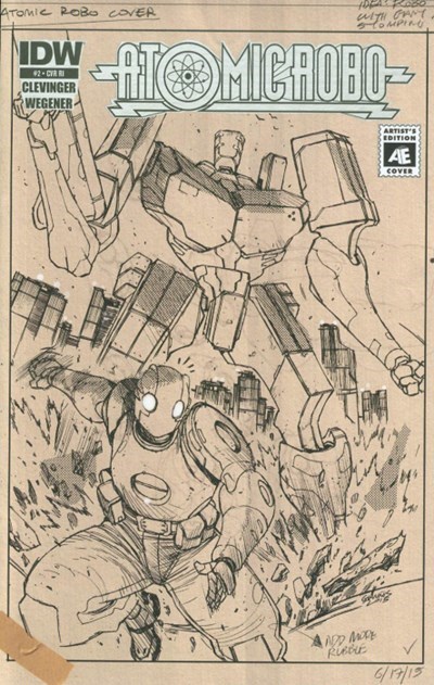 ATOMIC ROBO AND THE RING OF FIRE #2-RI