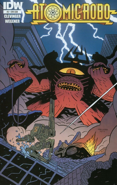 ATOMIC ROBO AND THE RING OF FIRE #3-SUB