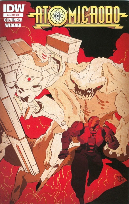 ATOMIC ROBO AND THE RING OF FIRE #4-SUB