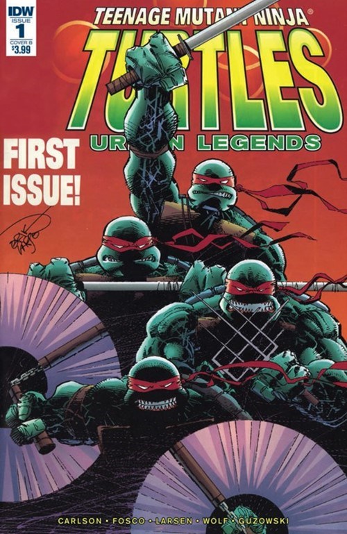 TEENAGE MUTANT NINJA TURTLES: URBAN LEGENDS #1B