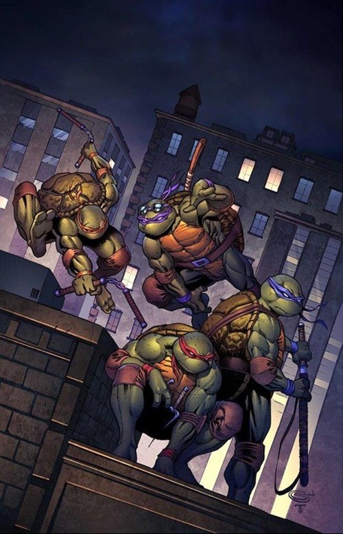 TEENAGE MUTANT NINJA TURTLES: URBAN LEGENDS #1-PLAC-B