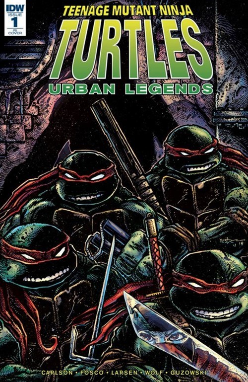 TEENAGE MUTANT NINJA TURTLES: URBAN LEGENDS #1-RI