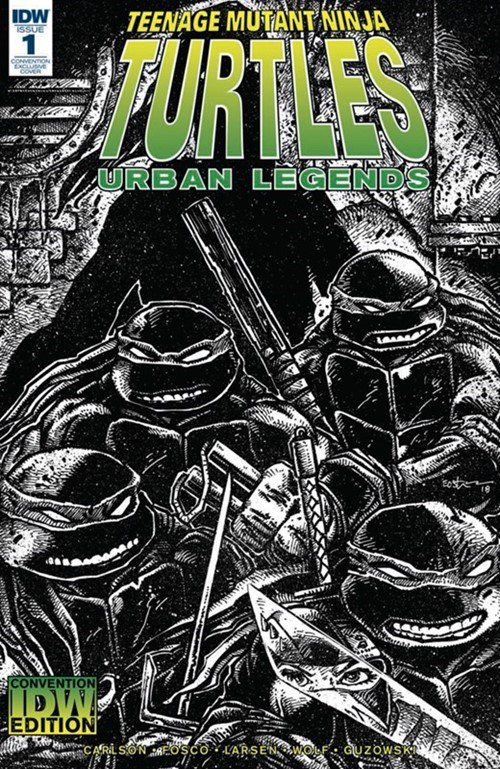 TEENAGE MUTANT NINJA TURTLES: URBAN LEGENDS #1-SDCC