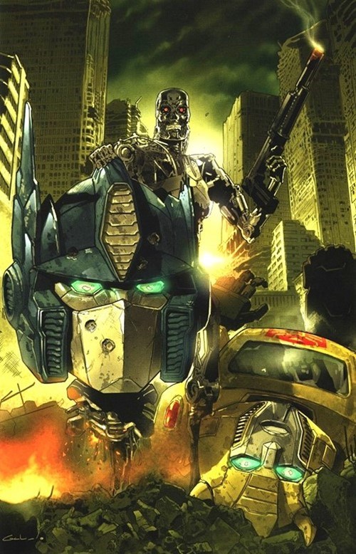 TRANSFORMERS VS. TERMINATOR #1-JCLC-B