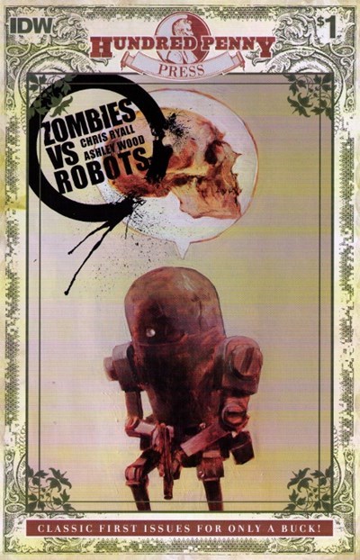 HUNDRED PENNY PRESS: ZOMBIES VS ROBOTS #0