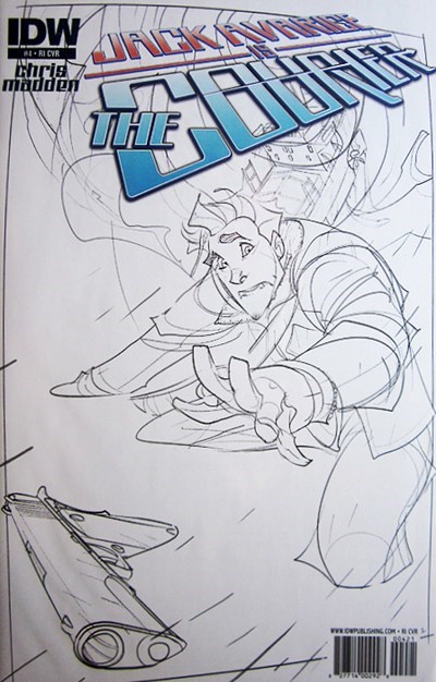 JACK AVARICE IS THE COURIER #4-RI-B
