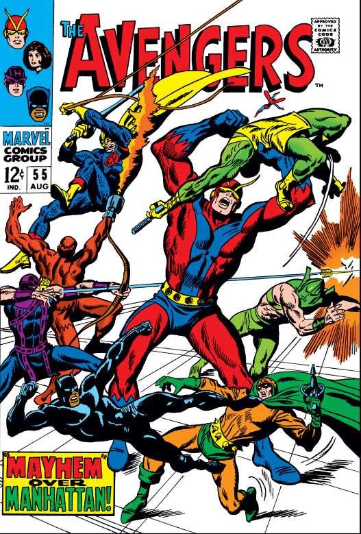 AVENGERS #55