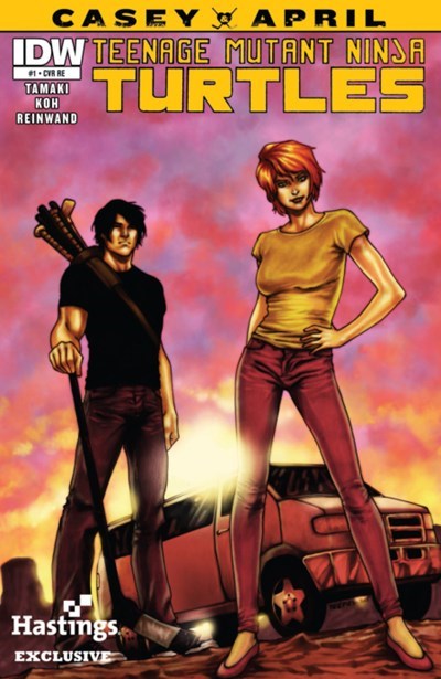 TEENAGE MUTANT NINJA TURTLES: CASEY AND APRIL #1-HAST-B