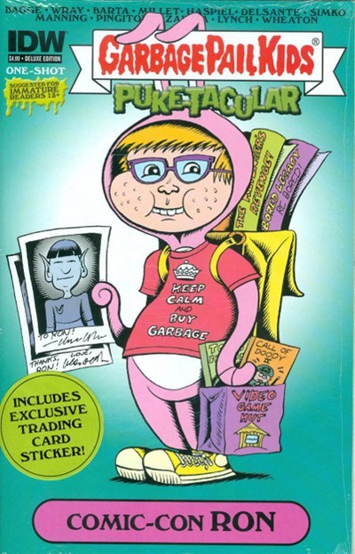 GARBAGE PAIL KIDS COMIC-BOOK PUKE-TACULAR #1B