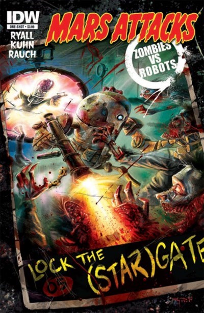 MARS ATTACKS ZOMBIES VS ROBOTS #1