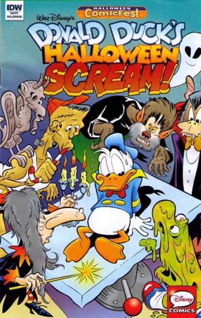 DONALD DUCK'S HALLOWEEN SCREAM #2
