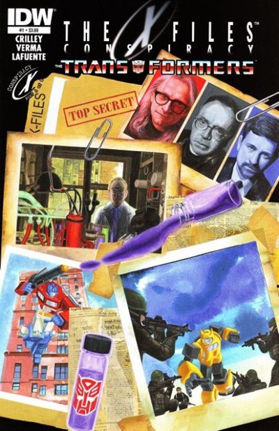 X-FILES / TRANSFORMERS: CONSPIRACY #1