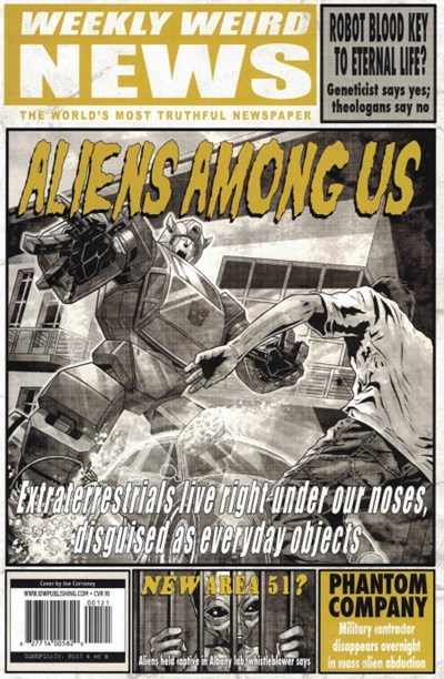 X-FILES / TRANSFORMERS: CONSPIRACY #1-RI