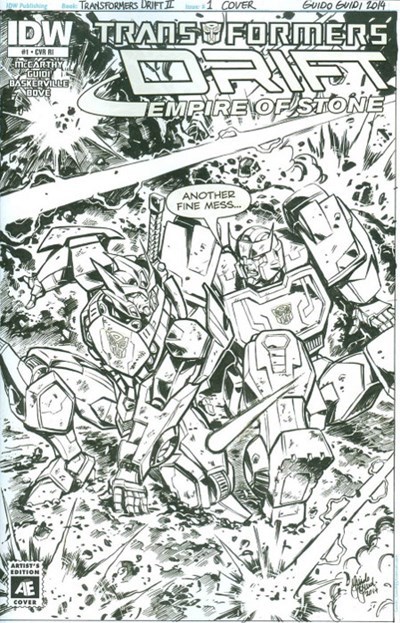 TRANSFORMERS, THE: DRIFT-EMPIRE OF STONE #1-RI-B