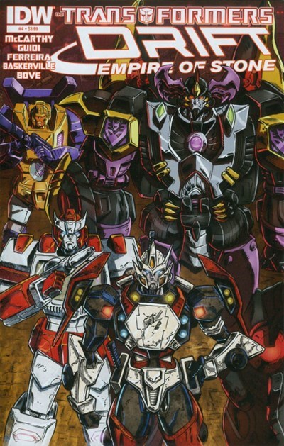 TRANSFORMERS, THE: DRIFT-EMPIRE OF STONE #4