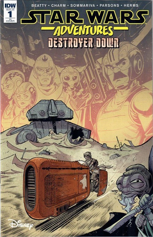 STAR WARS ADVENTURES: DESTROYER DOWN #1-RI-B