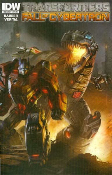 TRANSFORMERS, THE: FALL OF CYBERTRON #1B