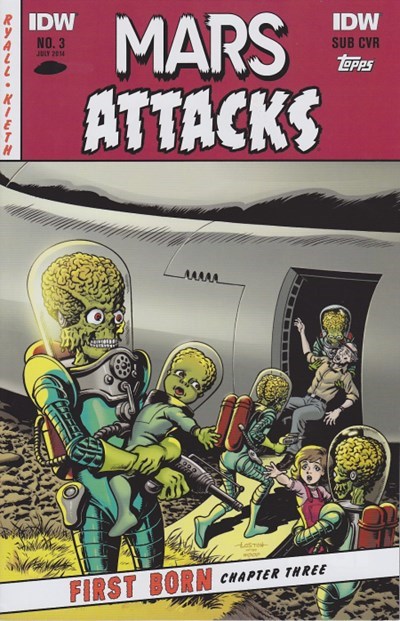 MARS ATTACKS: FIRST BORN #3-SUB
