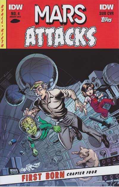 MARS ATTACKS: FIRST BORN #4-SUB