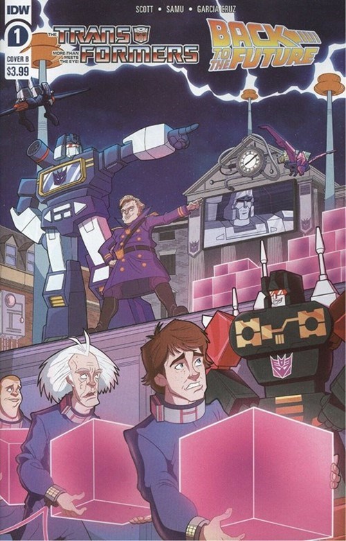 TRANSFORMERS/BACK TO THE FUTURE #1B
