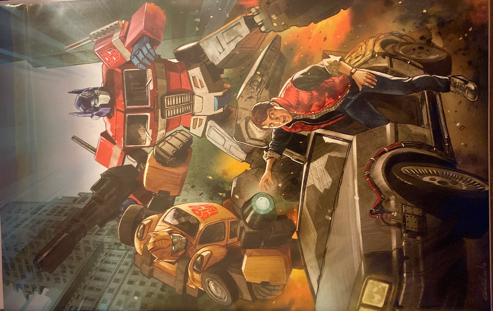 TRANSFORMERS/BACK TO THE FUTURE #1C