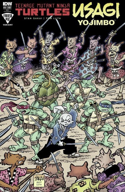 TEENAGE MUTANT NINJA TURTLES/USAGI YOJIMBO #1-FRIED