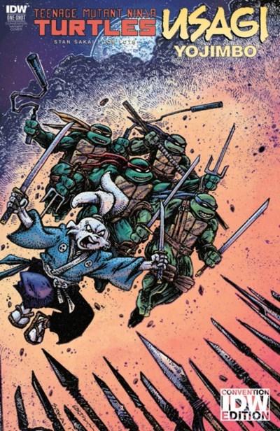 TEENAGE MUTANT NINJA TURTLES/USAGI YOJIMBO #1-IDWC