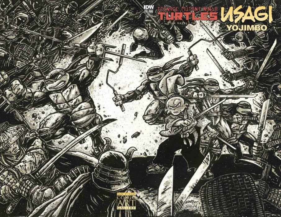TEENAGE MUTANT NINJA TURTLES/USAGI YOJIMBO #1-SDCAG