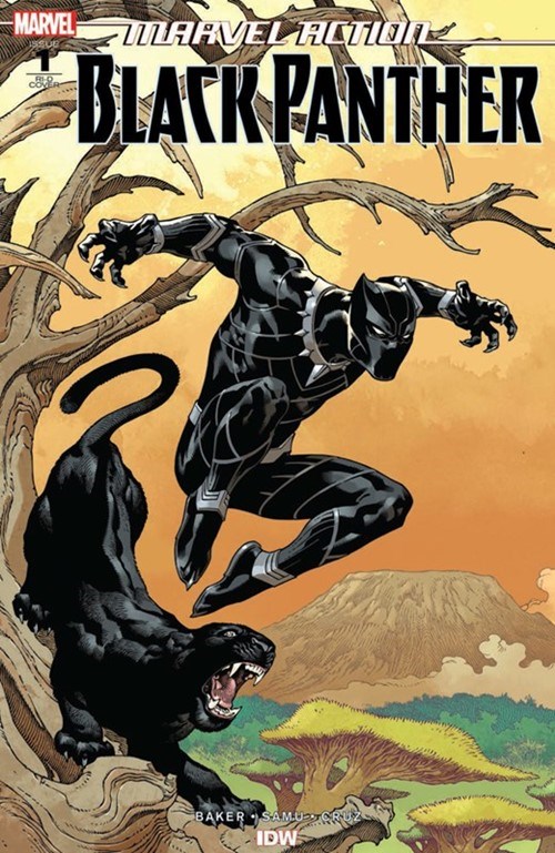 MARVEL ACTION: BLACK PANTHER #1-RI-D