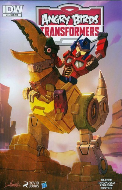 ANGRY BIRDS TRANSFORMERS #1-SUB