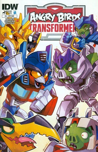 ANGRY BIRDS TRANSFORMERS #3-SUB