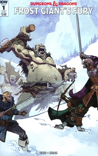 DUNGEONS & DRAGONS: FROST GIANT'S FURY #1-SUB