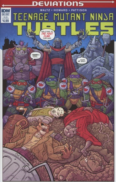 TEENAGE MUTANT NINJA TURTLES DEVIATIONS #1-SUB