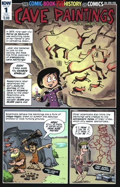 THE COMIC BOOK HISTORY OF COMICS #1-SUB