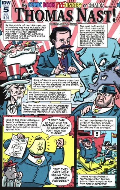 THE COMIC BOOK HISTORY OF COMICS #5-SUB