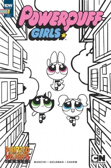 POWERPUFF GIRLS #1-PAINT
