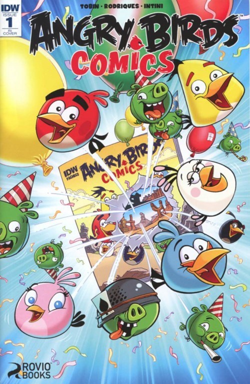 ANGRY BIRDS COMICS #1-RI-B