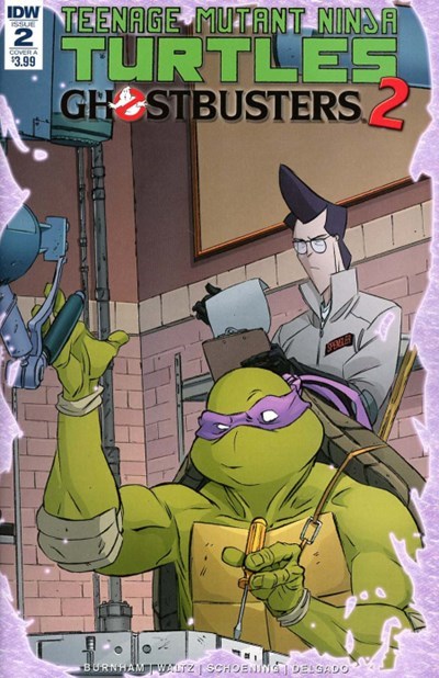 TEENAGE MUTANT NINJA TURTLES/GHOSTBUSTERS 2 #2