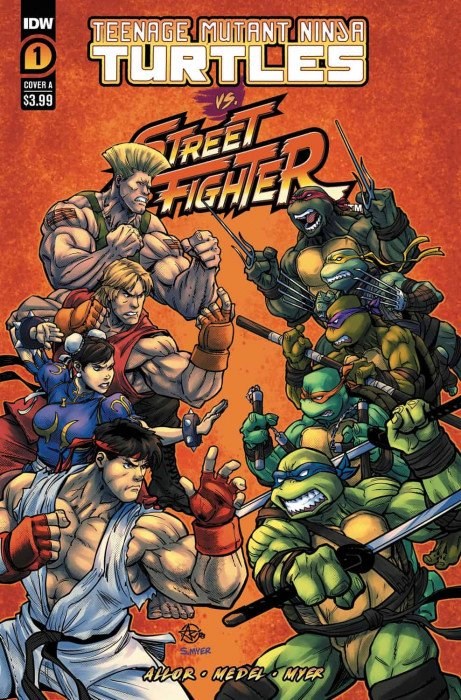Teenage Mutant Ninja Turtles Vs. Street Fighter #1