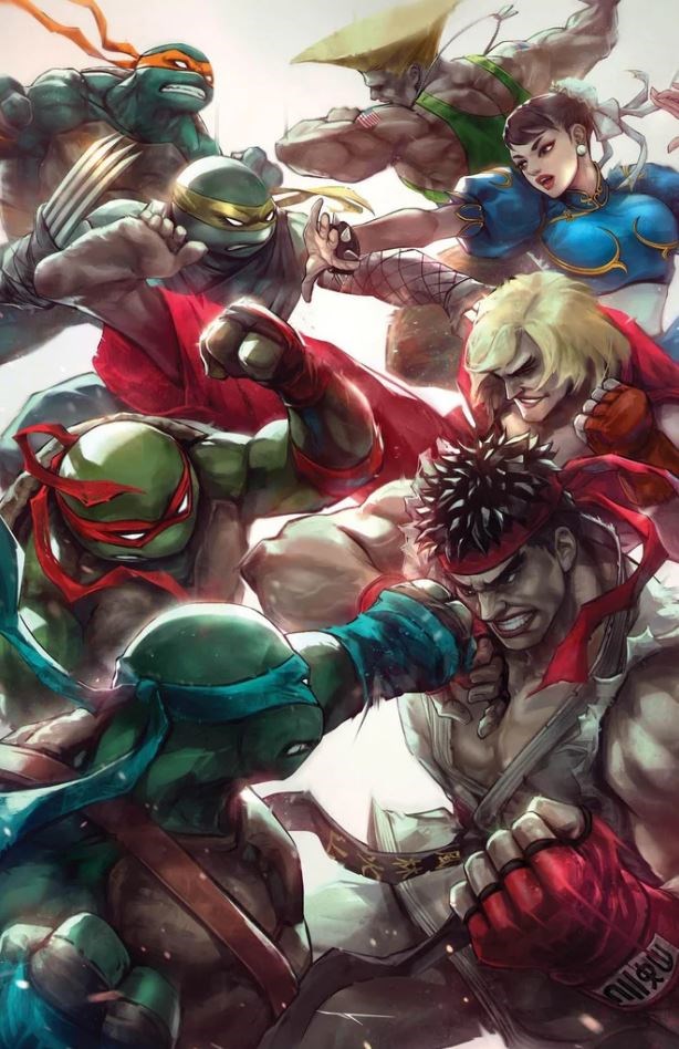 Teenage Mutant Ninja Turtles Vs. Street Fighter #1-CKDCJ