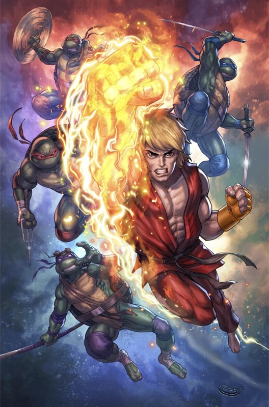 Teenage Mutant Ninja Turtles Vs. Street Fighter #1-CXENC