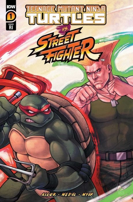 Teenage Mutant Ninja Turtles Vs. Street Fighter #1-RI-B