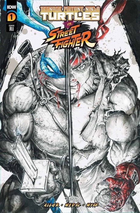 Teenage Mutant Ninja Turtles Vs. Street Fighter #1-RI-C
